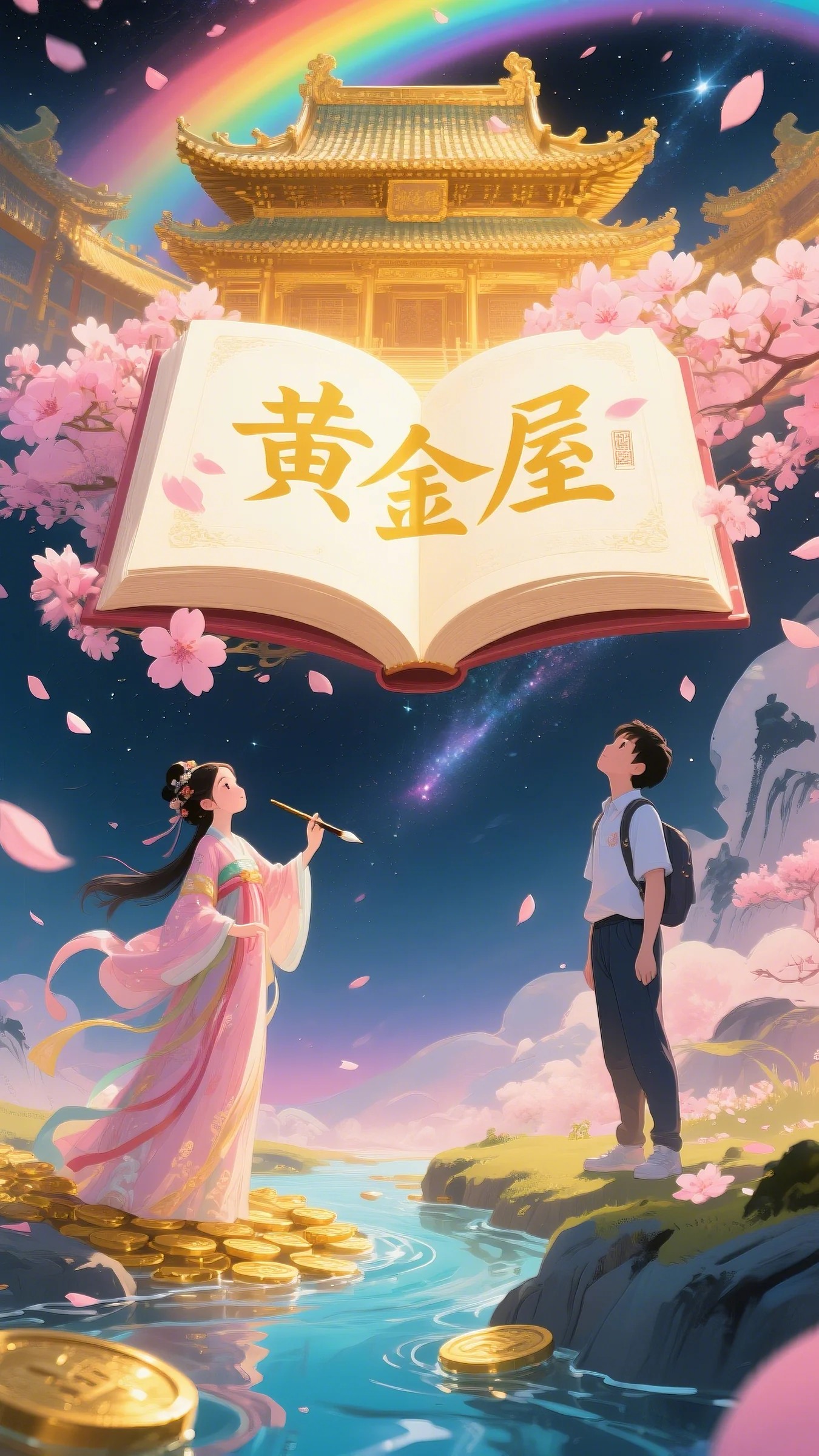 万里独吟迎雪去(钟玉周述)